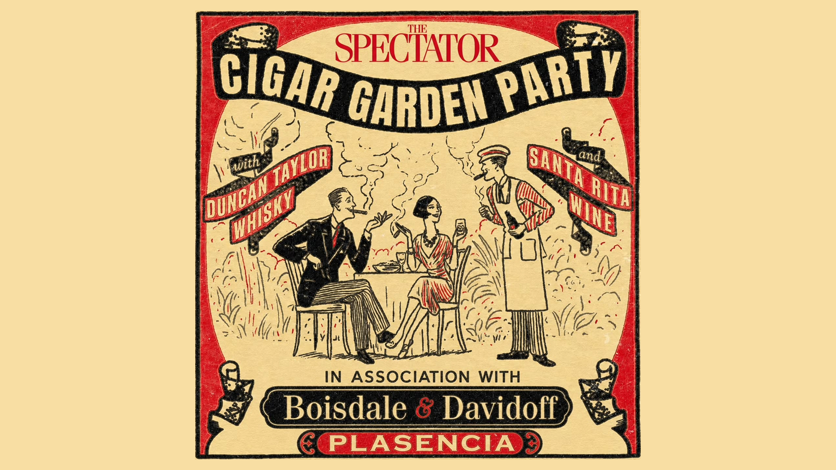 The Spectator & Boisdale’s Summer Cigar Garden Party