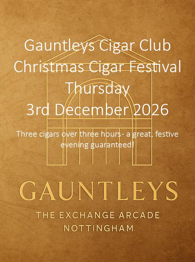 Gauntleys Cigar Club – Christmas Cigar Festival